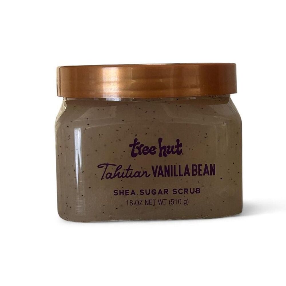 Tree Hut Tahitian Vanilla Bean Shea Sugar Scrub 18 oz